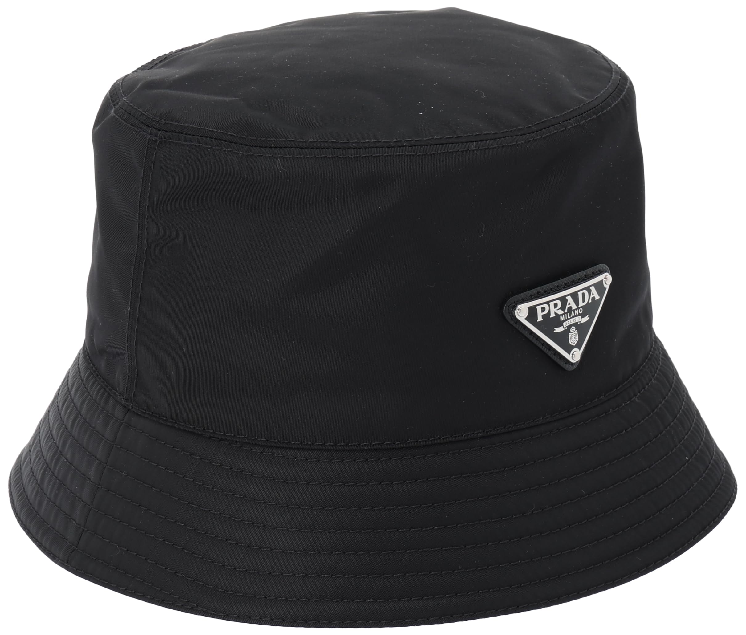 Prada NERO Bucket Hat 1HC137 2DMI 002 Women's, NERO, One Size